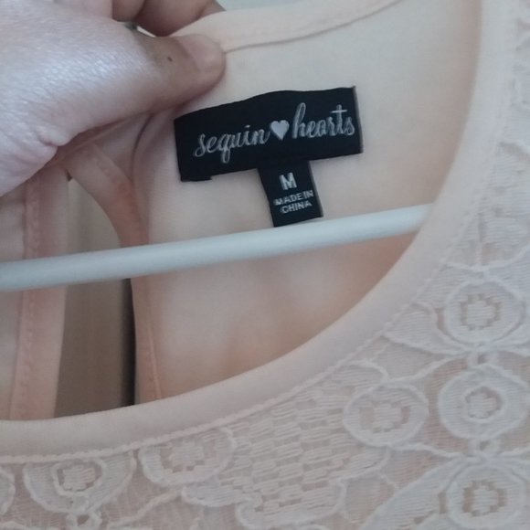 Baby pink minidress - Picture 3 of 5